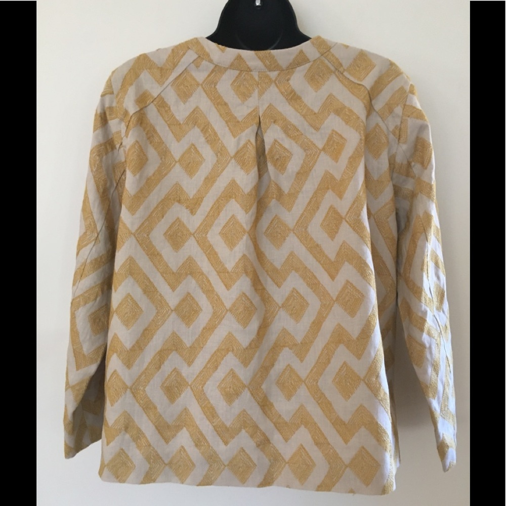 Sigrid Olsen Linen Lined Jacket. - image 3